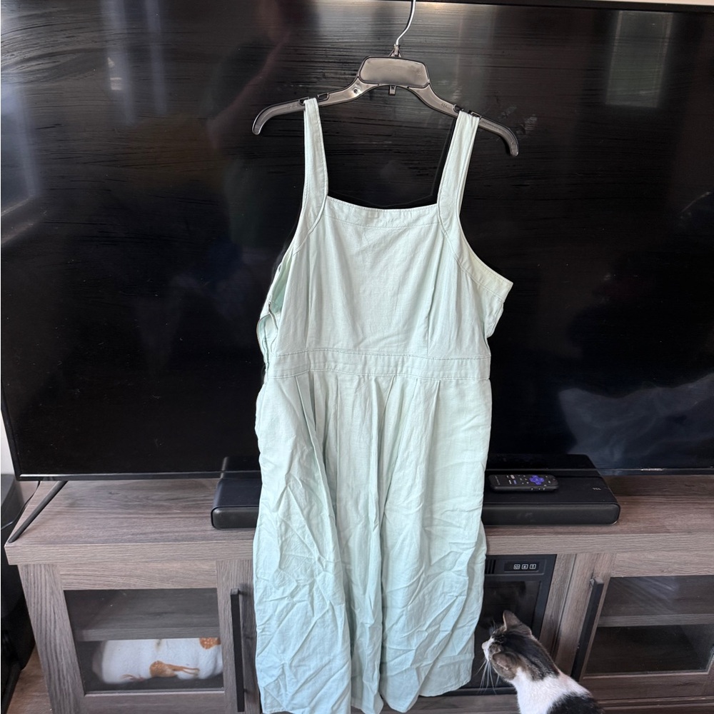 Universal Thread Teal Milk Maid Dress